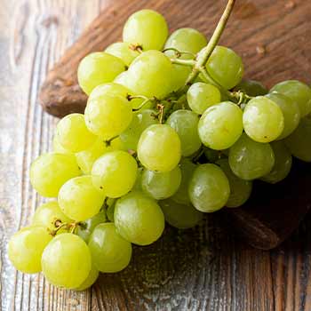 Kernlose Weintrauben