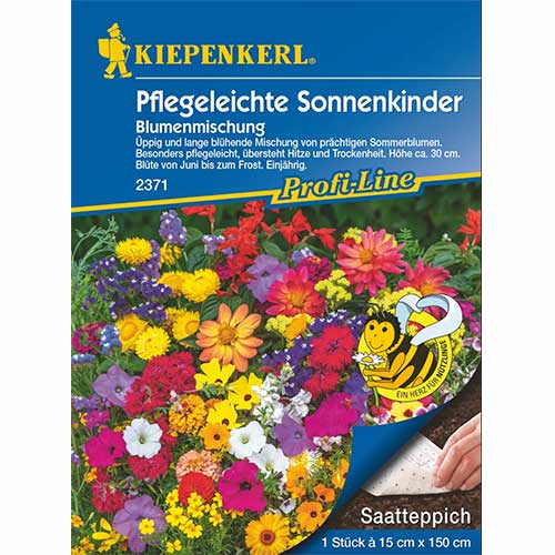 Blumenmischung Pflegeleichte Sonnenkinder, Saatteppich interface.art Bild 1 Blumenmischung Pflegeleichte Sonnenkinder, Saatteppich interface.image 1 interface.art 96564