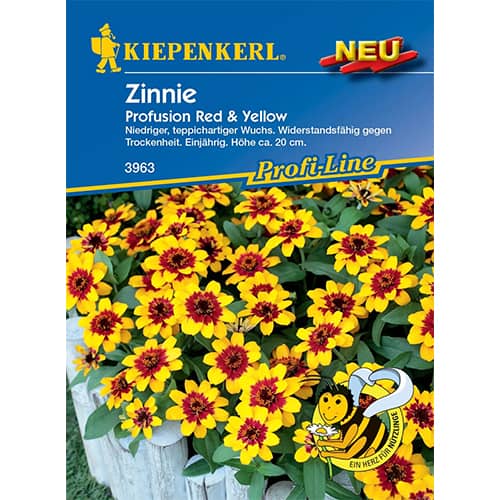 Zinnie Profusion Red & Yellow interface.image 1 interface.art 87763